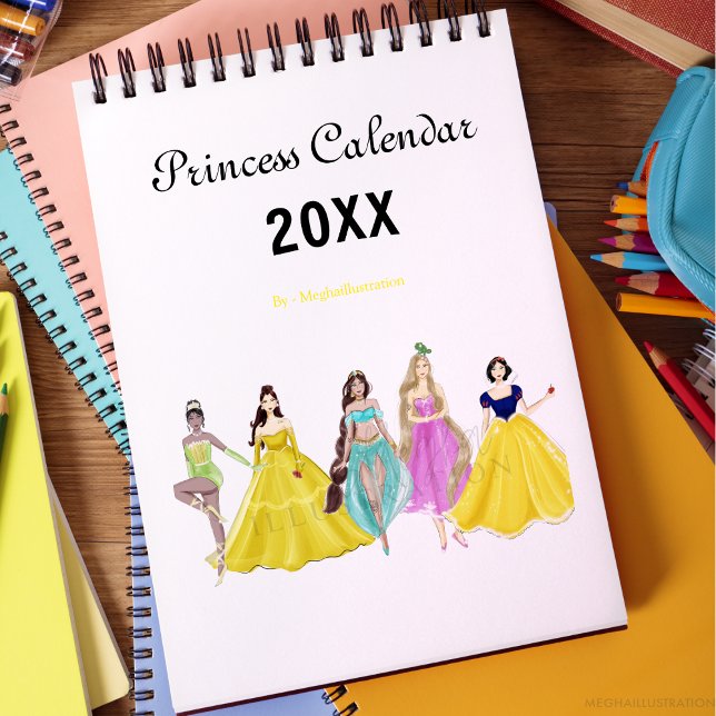 Calendário Princesa (Criador carregado)