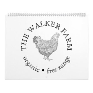 Calendário Professional Farm Business Logo