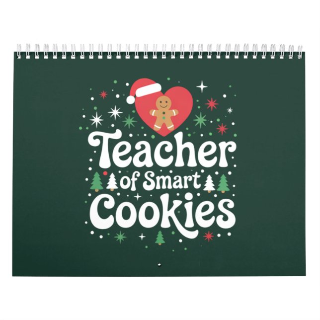 Calendário Professor de Natal de Biscoitos Inteligentes (Capa)