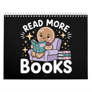 Calendário Professor de Natal Leia Mais Livros Engraçado 