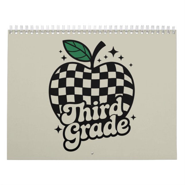 Calendário Professor Terceira Série 3º Volta às Aulas (Capa)