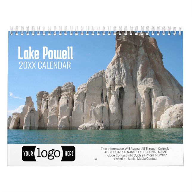 Calendário Promocional Viagem de fotografia Lake Powell (Capa)