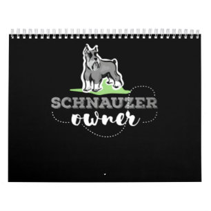 Calendário Proprietário do Schnauzer