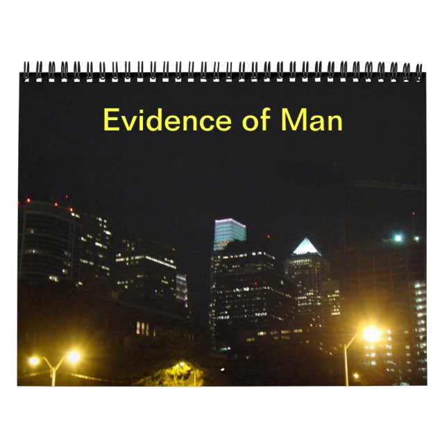 Calendário - Provas do Homem (Capa)