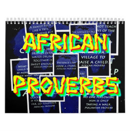 Calendário Proverbos Africanos