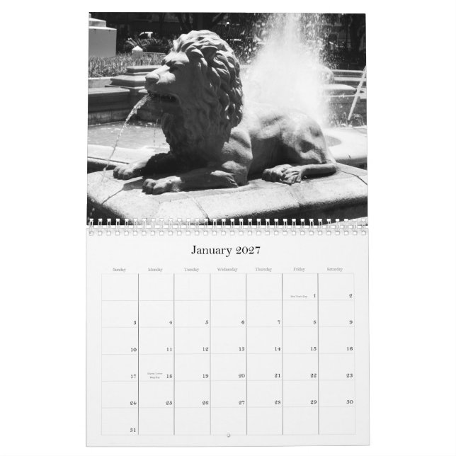 Calendário Puerto Rico (Jan 2027)