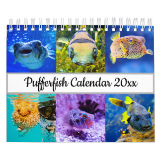Calendário Pufferfish