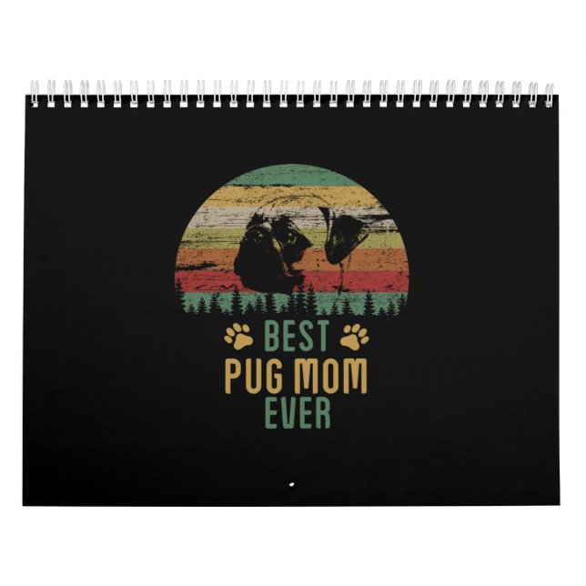 Calendário Pug mom (Capa)