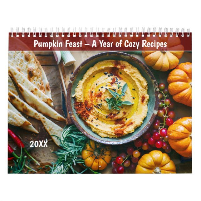 Calendário Pumpkin Feast – A Year of Cozy Recipes (Capa)