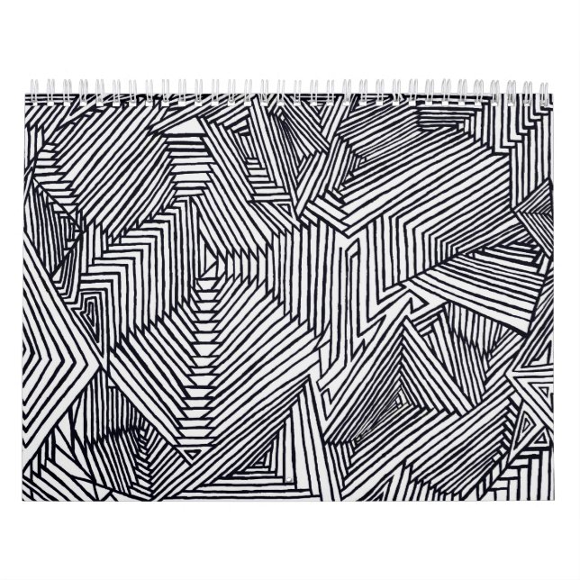 Calendário Puramente abstrato (Capa)