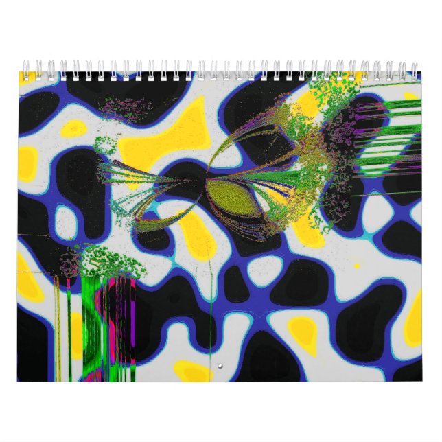 Calendário "Pure Contemporary" (medium) 2page  (Capa)