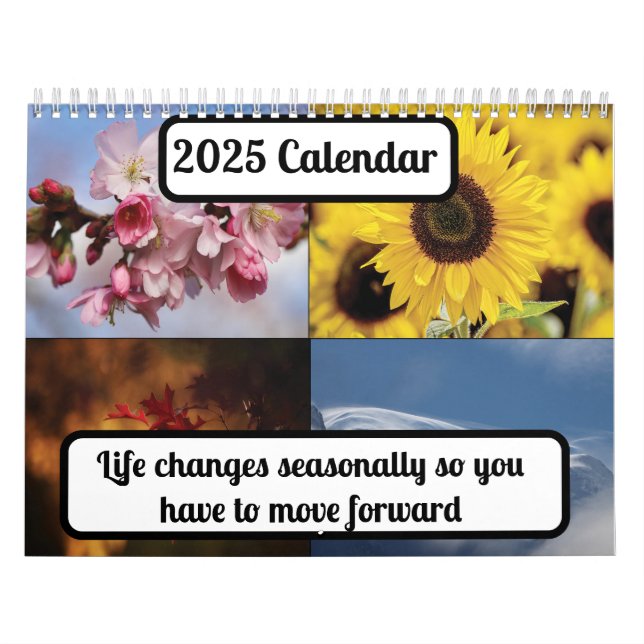 Calendário Quatro estações 2025 (Capa)