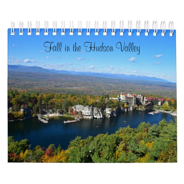 Calendário Queda no Vale do Hudson (Capa)