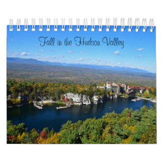 Calendário Queda no Vale do Hudson