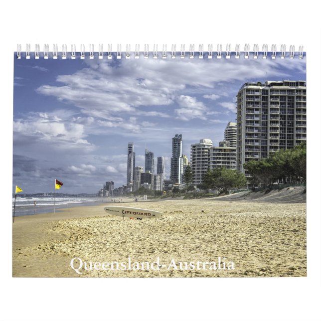 Calendário Queensland-Austrália (Capa)