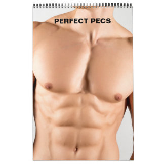 Calendário Quente Cara Perfeita Pecs Sexy Shirtless