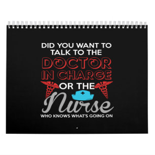 Calendário quer falar com o médico responsável ou