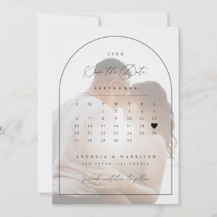 Calendário Querido Anúncio de Salvar a Data