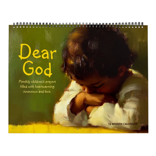 Calendário Querido Deus (Capa)