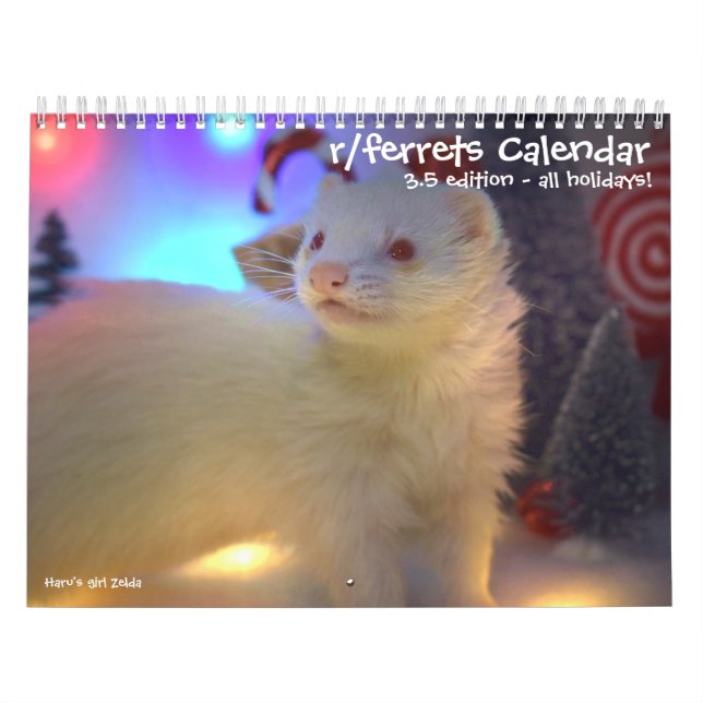 Calendário r/furões Calendar 3.5 Edition (2025) Todos os feri (Capa)