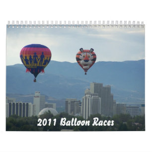 Calendário Raças do balão