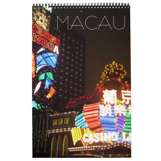 Calendário RAE de Macau (Capa)