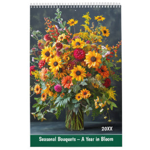 Calendário Ramalhetes Sazonais – Um Ano em Flor