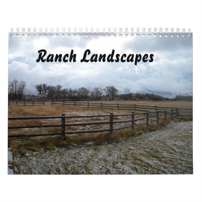 Calendário Ranch Landscapes (Capa)