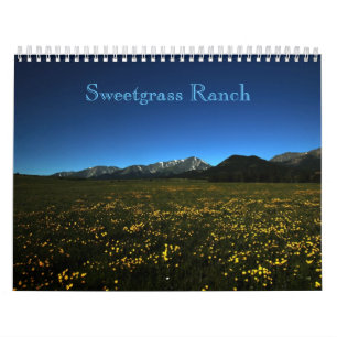 Calendário Rancho de Sweetgrass