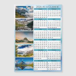 Calendário Rápido Glacier National Park 2026