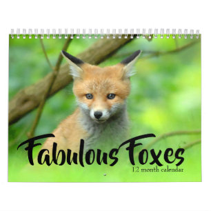 Calendário Raposas fabulosas 2025