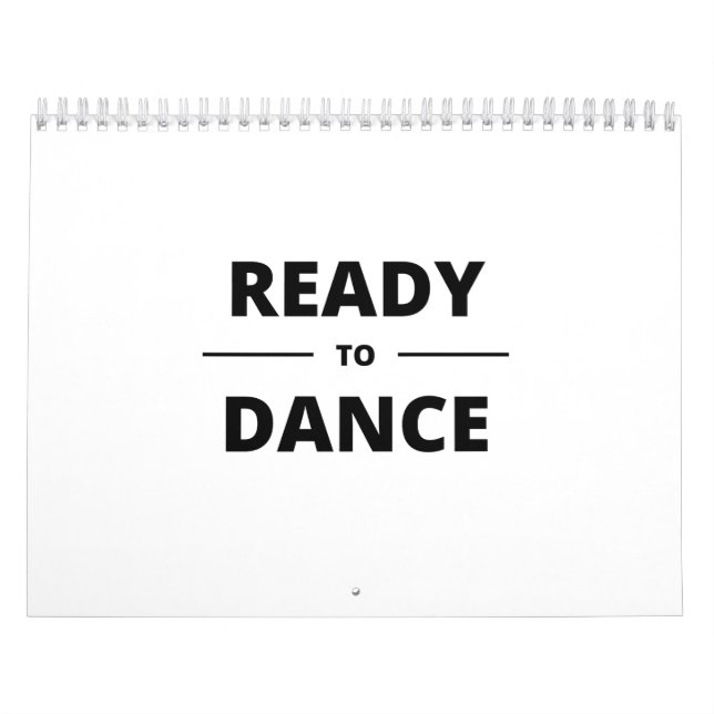 CALENDÁRIO READY TO DANCE (Capa)