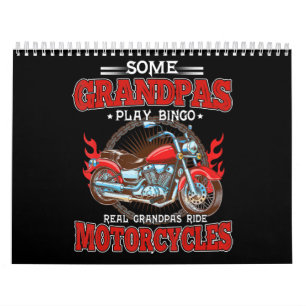 Calendário Real Grandpas Ride Motocicletas