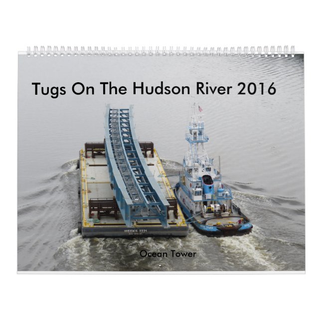 Calendário Reboquees no Rio Hudson 2016 (Capa)