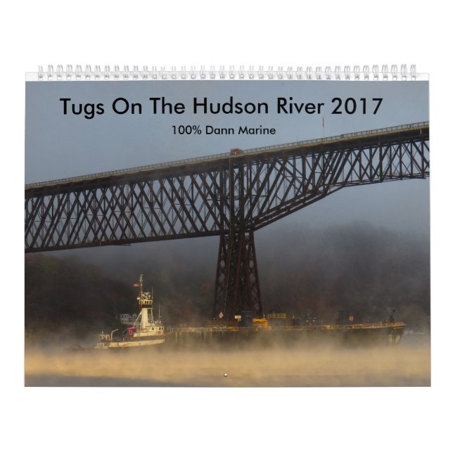 Calendário Reboquees no Rio Hudson 2017 (Capa)