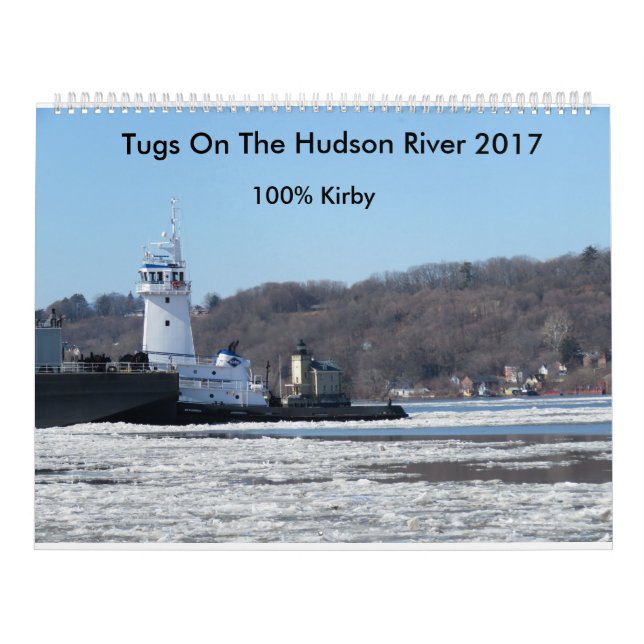 Calendário Reboquees no Rio Hudson 2017 (Capa)