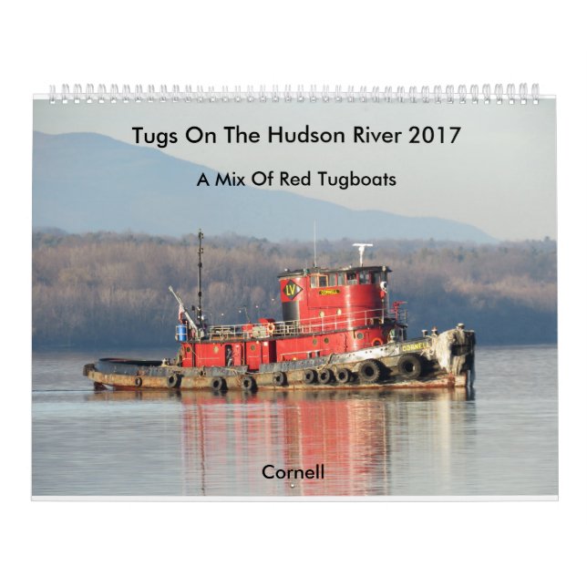 Calendário Reboquees no Rio Hudson 2017 (Capa)
