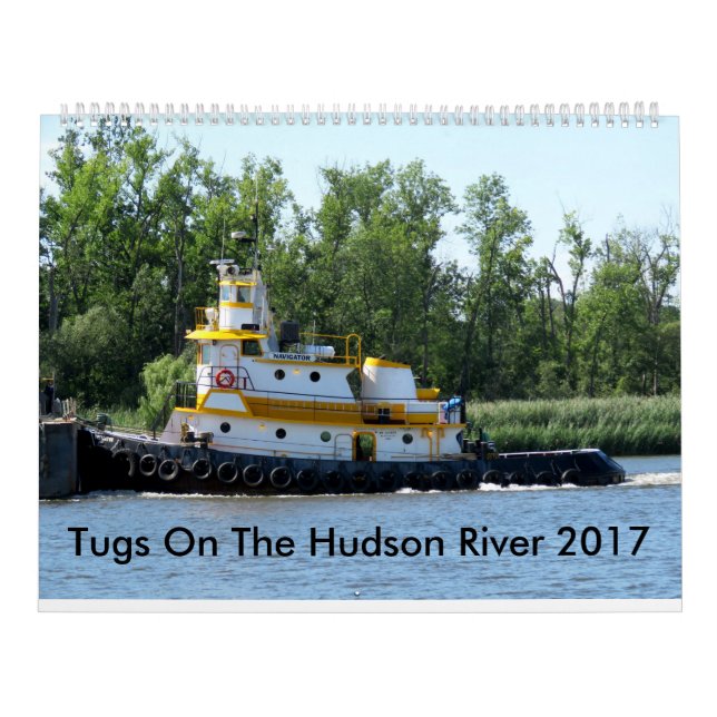 Calendário Reboquees no Rio Hudson 2017 (Capa)