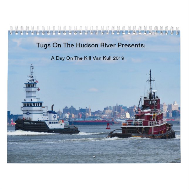Calendário Reboquees no Rio Hudson 2019 KVK (Capa)