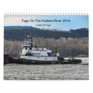 Calendário Reboquees no Rio Hudson 2019 uma mistura de