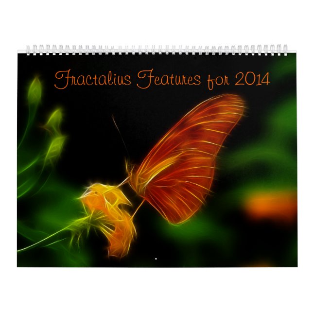 Calendário Recursos do Fractalus para 2014 (Capa)
