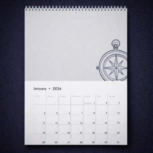 Calendário Relógio de Bolso da Noite de Estudo da Academia So