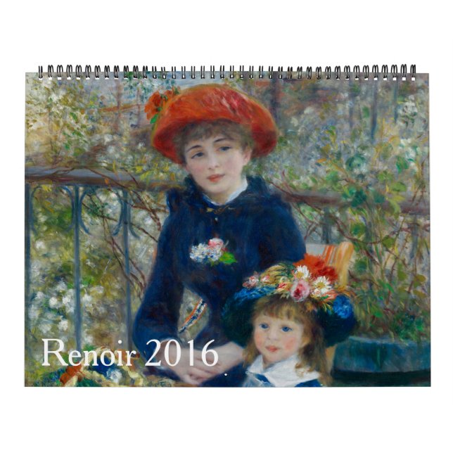 Calendário Renoir 2016 (Capa)