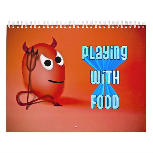 Calendário "REPRODUZINDO COM COMIDA" (Capa)