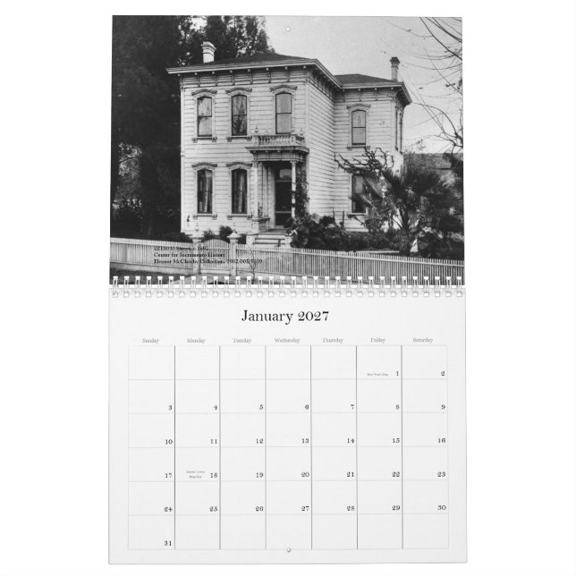 Calendário Residências de Sacramento (Jan 2027)