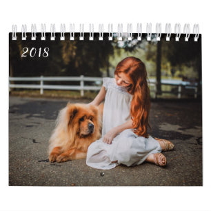 Calendário Retratos da Família ou Foto Pessoal