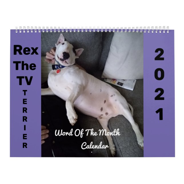 Calendário Rex The TV Terrier 2021 (Capa)