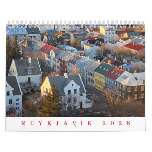 calendário Reykjavik 2026