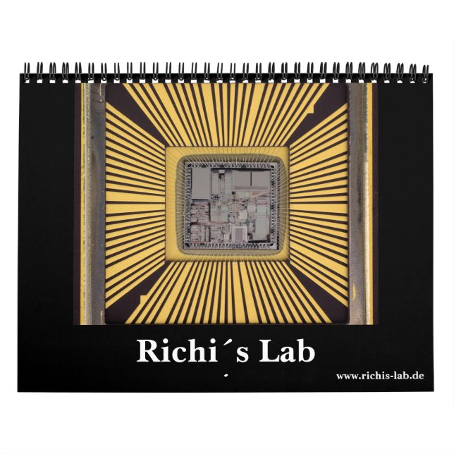 Calendário Richi´s Lab (Capa)