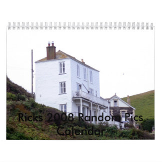 Calendário Rick 2008 fotos aleatórios C…